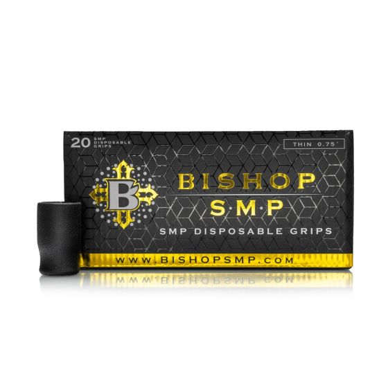 Bishop SPMU Grip monouso - Sottili T20B- Nero - Scatola da 20