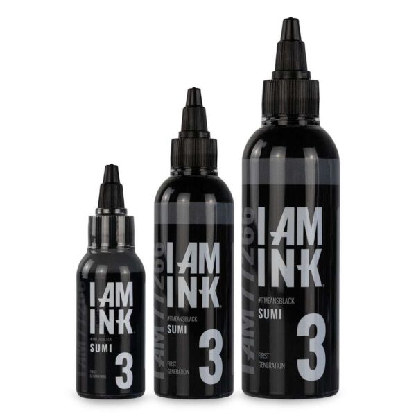 I AM INK-First Generation 3 Sumi 50ML