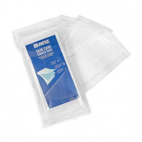 Unistar Skin Care Soaker Pads – 10 PEZZI 25 x 35 cm
