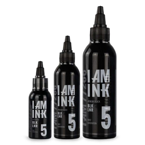 I AM INK-First Generation 5 Blk Lnr- 50ml