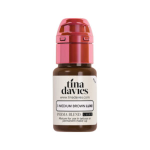 Perma Blend Luxe PMU – Tina Davies Medium Brown Luxe 15ml