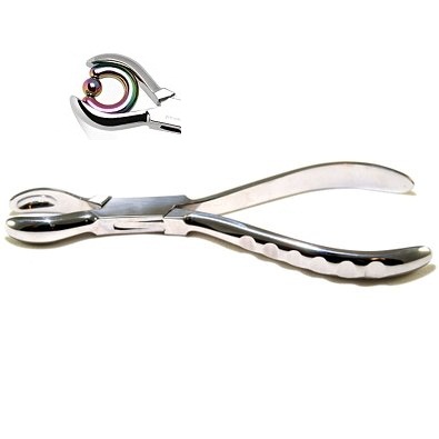 Large Ring Opening Pliers -Pinza per Body Piercing 