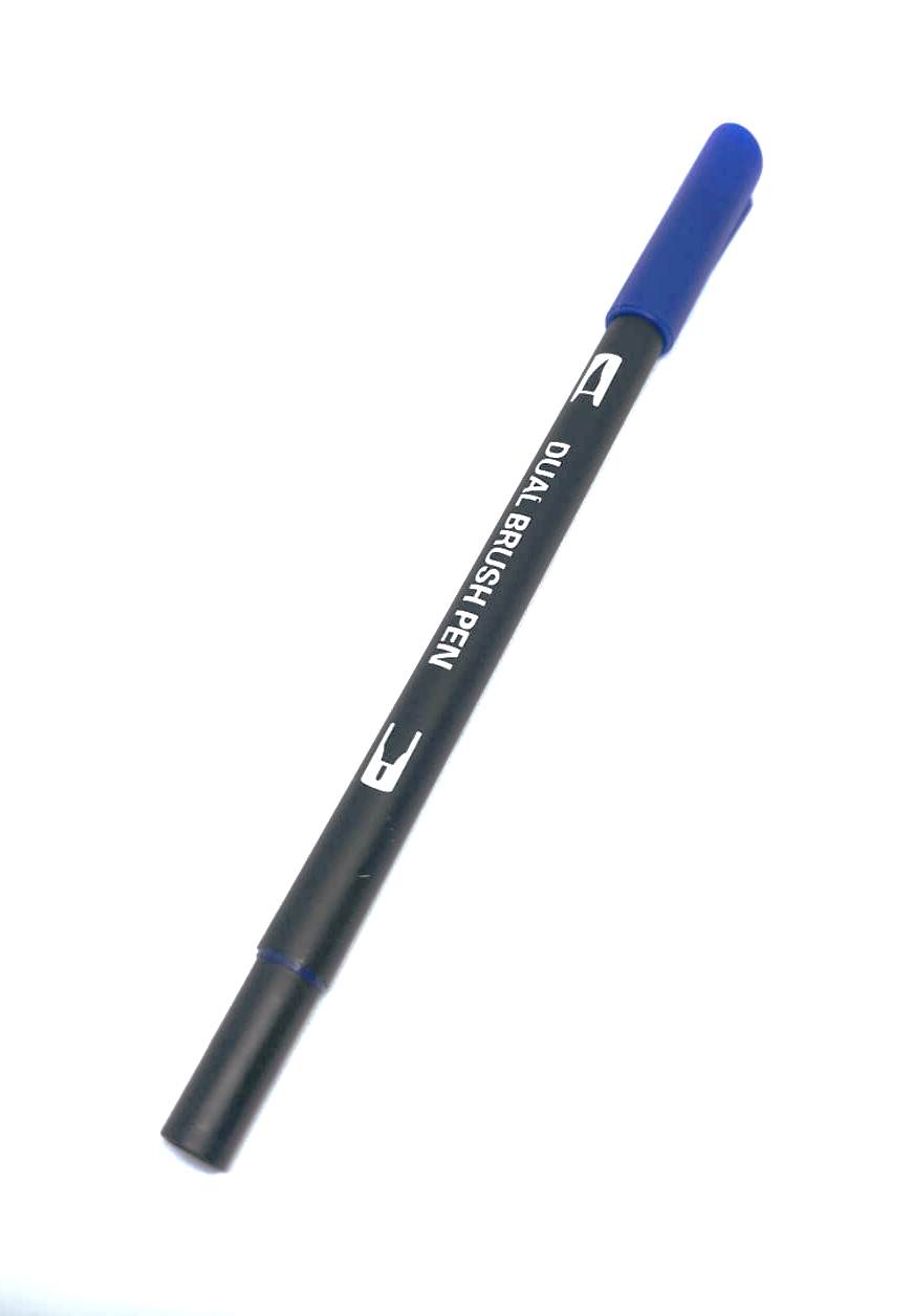 Dual Brush Pen blue