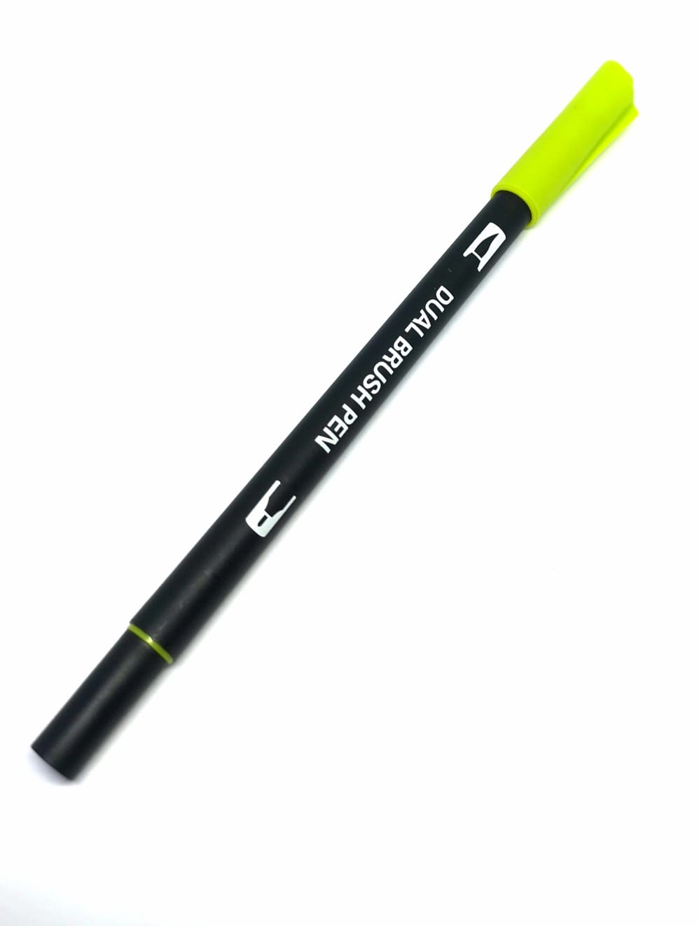 Dual Brush Pen Fluorescent Yellow