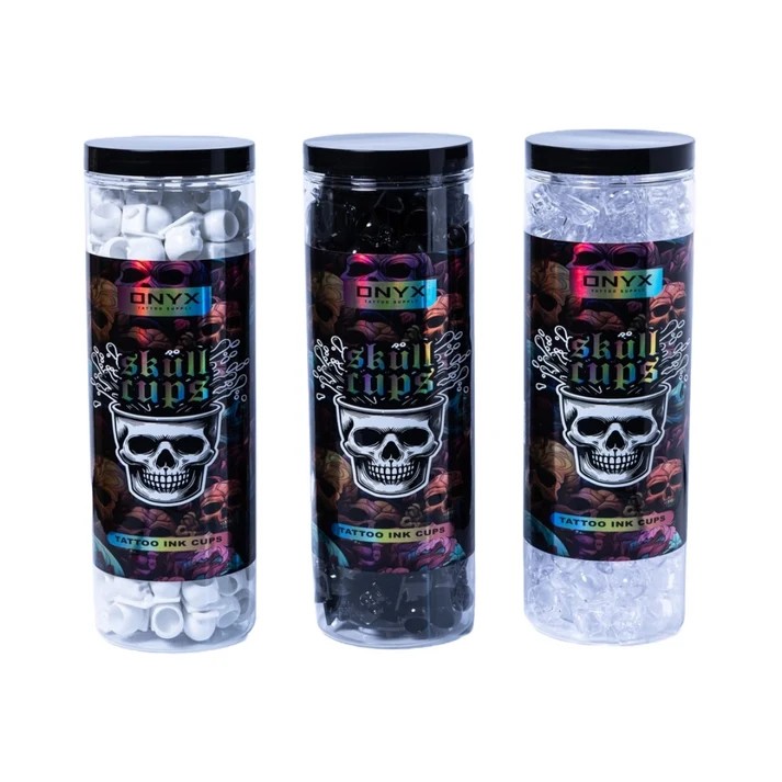 Onyx Skull Caps 200 PZ BLACK