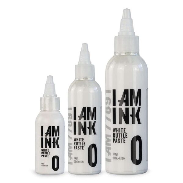 I AM INK – First Generation 0 White Rutile Paste 50ml