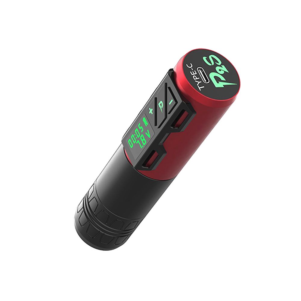 EZ Original Future Portex PS2 Wireless Pen – Red 2 Batterie
