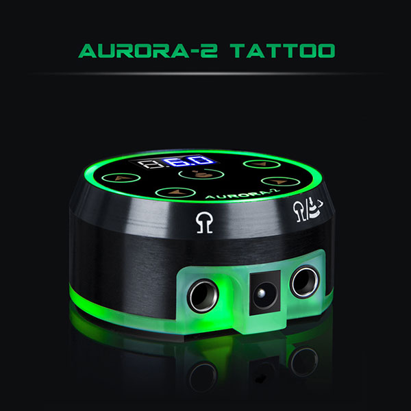 Aurora-2 alimentatore per tatuaggi LCD digitale Touch Pad a LED 