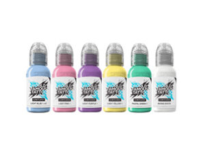 World Famous Limitless Tattoo Ink – Pastel Collection 6x30ml