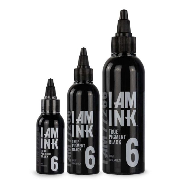 I AM INK-First Generation 6 True Pigment Black – 50ml