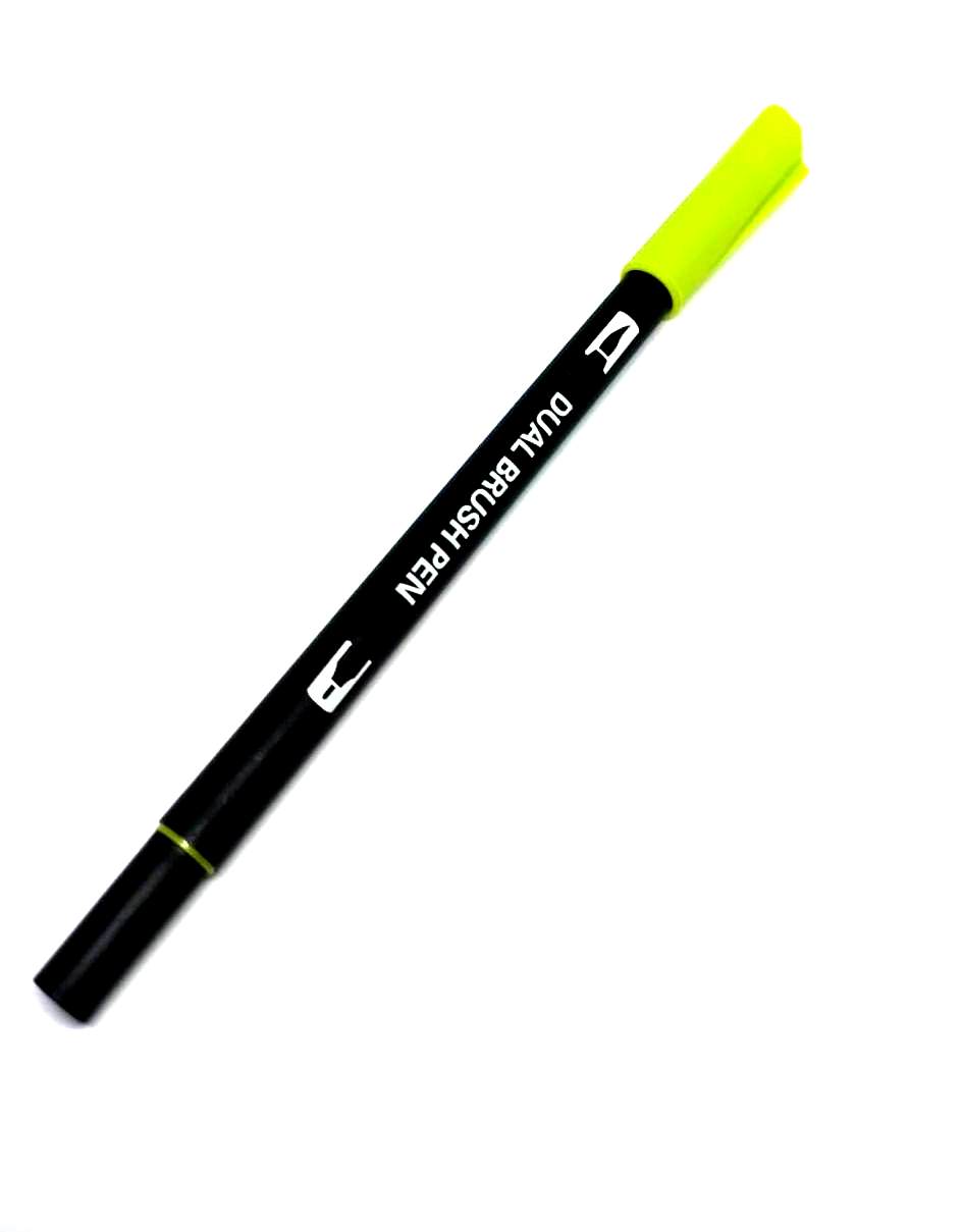 Dual Brush Pen Acid Green